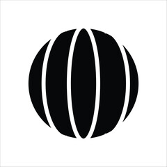 basketball vector icon line template