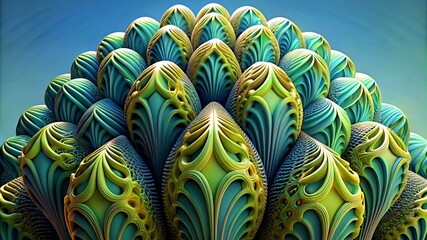 amazing composition of fancy 3d nature patterns natural template texture background