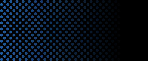 Punktemuster blau schwarz mit Farbverlauf