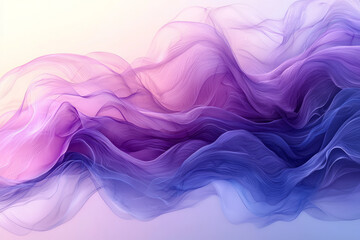 Obraz premium Curved wave-like shapes forming an abstract texture,