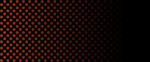 Punktemuster rot orange schwarz mit Farbverlauf