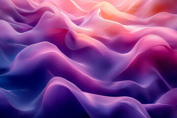 Curved wave-like texture with smooth lines,