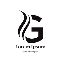 G letter initial logo design icon