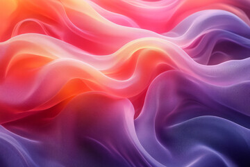 Obraz premium Gradients blending into a smooth abstract texture,