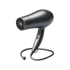 Hair dryer isolated on transparent background