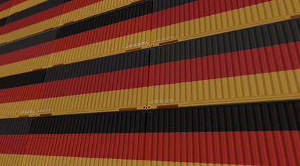 Germany export cargo shipping containers