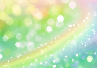 Fototapeta premium カラフルなキラキラの光の背景