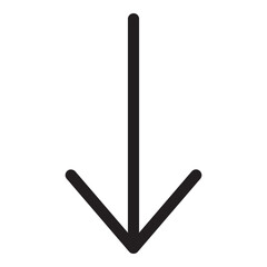 Download Arrow Icon Outline Style. Simple Direction Symbol Vector Illustration — Pixel-perfect Icon.