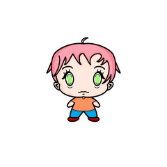 child with hair, cute