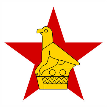 recommend clip art: Zimbabwe element flag national material design