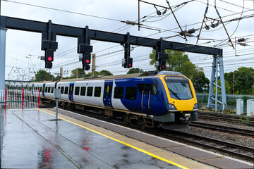 train in the station