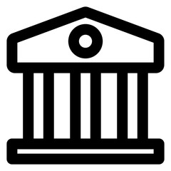 Bank banking building