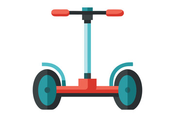 Segway vector illustration isolated on a white background