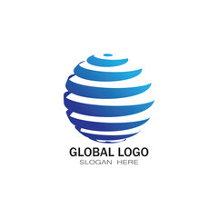 Global Logo Vector Art  Icons  and Graphics