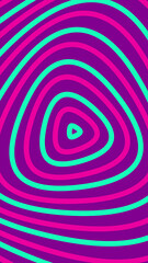 Modern Abstract Illustration With Bandy Lines