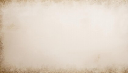 Vintage Aged Paper with Subtle Brown Edges and Soft Texture, Perfect for Backgrounds, Invitations, and Retro Themed Designs