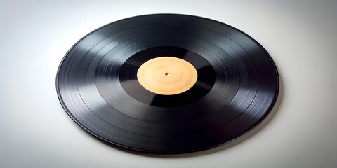 Obraz premium Schallplatte Vinyl Schellack Vinylscheibe Scheibe Platte Creative AI