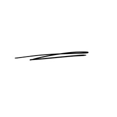 Hand Drawn Stroke Line Underline