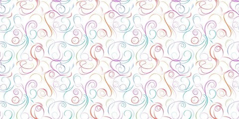 Swirl line background with a dynamic, fluid design. seamless background pattern