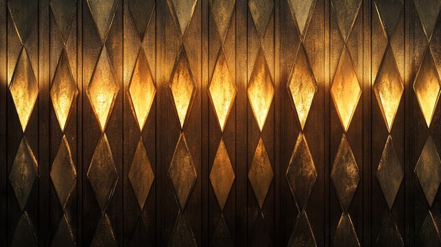 The 3D illustration features an art deco and fashion party scene. The 3D rendering incorporates a decorative concept in decorative depiction.