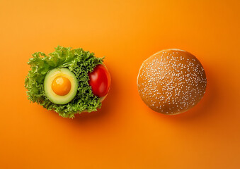 healthy vs fast food