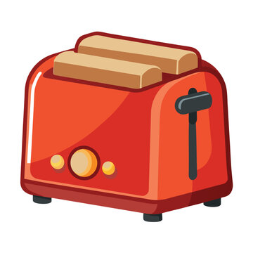 recommend clip art: Toaster vector illustration