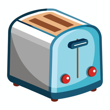 recommend clip art: Toaster vector illustration