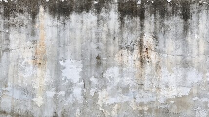 Obraz premium Weathered concrete wall texture creating a haunting background atmosphere