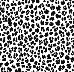 A seamless pattern of small leopard spots