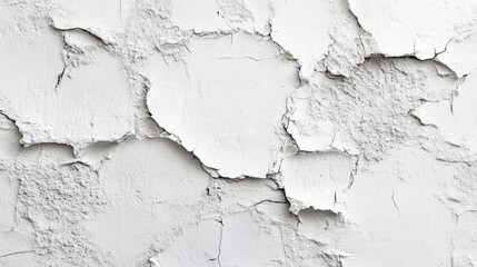 Obraz premium Textured white wall background featuring distressed surfaces marks and cracks Modern gray limestone effect on a white cement base perfect for interior wallpaper design