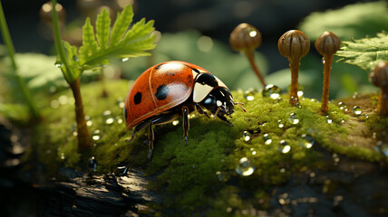 Obraz premium Ladybug