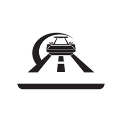 Tandem roller icon vector illustration design