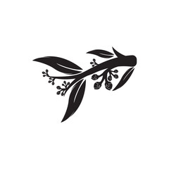 Obraz premium Clove spice icon isolated logo illustration