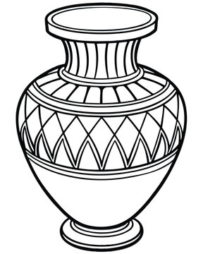 recommend clip art: Vase vector silhouette