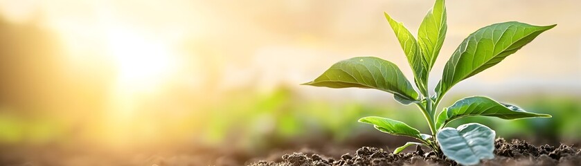 Obraz premium Sustainable Farming Innovations - Integrating Biotechnology and Pest-Resistant Plants for a Thriving Agricultural Ecosystem