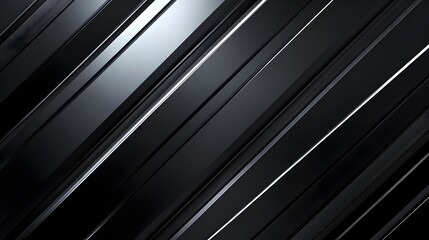 Obraz premium Luxury Elegant Urban Design Background. Premium Black Silver Metallic Shine lines Effect Display showroom in store. Luxurious Brand Royal High Standard Award Background Template