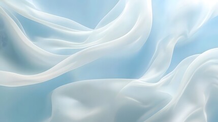 Fototapeta premium blue satin background