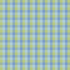 Seamless pattern of fabrics. A gentle pastel plaid design that cozy and classic touch. This checkered pattern features soft, muted colors. Ideal for apparel, vintage-inspired or minimalist look.