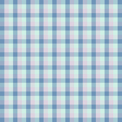 Seamless pattern of fabrics. A gentle pastel plaid design that cozy and classic touch. This checkered pattern features soft, muted colors. Ideal for apparel, vintage-inspired or minimalist look.