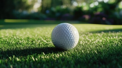 Obraz premium A golf ball symbolizing excitement and anticipation