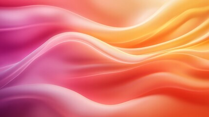 Obraz premium Abstract Harmony of Waves in Vibrant Colors