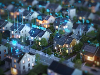 Miniature Neighborhood with Smart Meters and Personalized Energy Consumption Suggestions