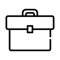 suitcase line icon	
