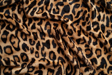 Leopard Animal Print. Background Texture.