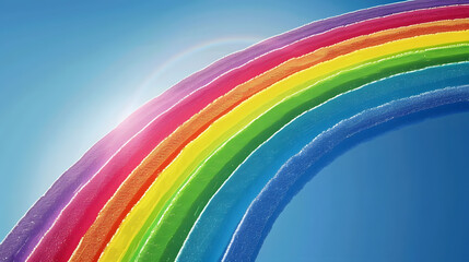 Fototapeta premium rainbow color light background