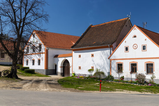 Zabori village monument reserve, Southern Bohemia, Czech Republic