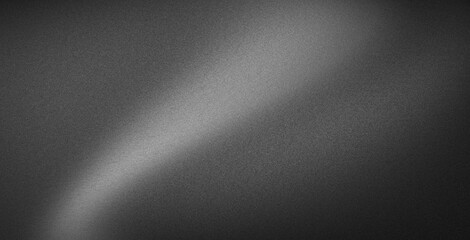 Black grainy gradient noise texture background gray black white monochrome smooth grainy gradient backdrop design copy space