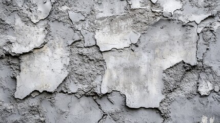 Obraz premium Abstract gray concrete wall background with copy space, grey metal texture for design and banner template