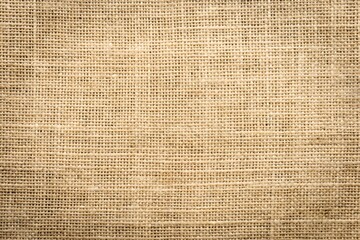 light and soft brown burlap fabric texture pattern 