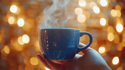 The Cozy Blue Coffee Mug